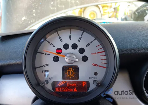 2012 Mini Cooper z USA, uszkodzony, nr VIN WMWSU3C52CT542738